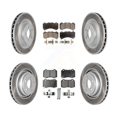 Transit Auto KGT-100789 Disc Brake Kit for 2015-2021 Dodge Charger, Dodge Challenger - Front and Rear