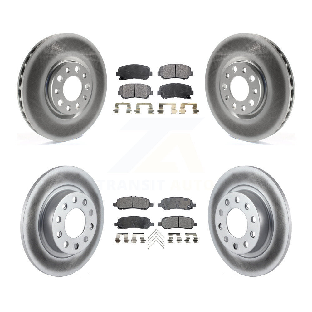 Transit Auto KGT-100797 Disc Brake Kit for 2013-2016 Dodge Dart - Front and Rear