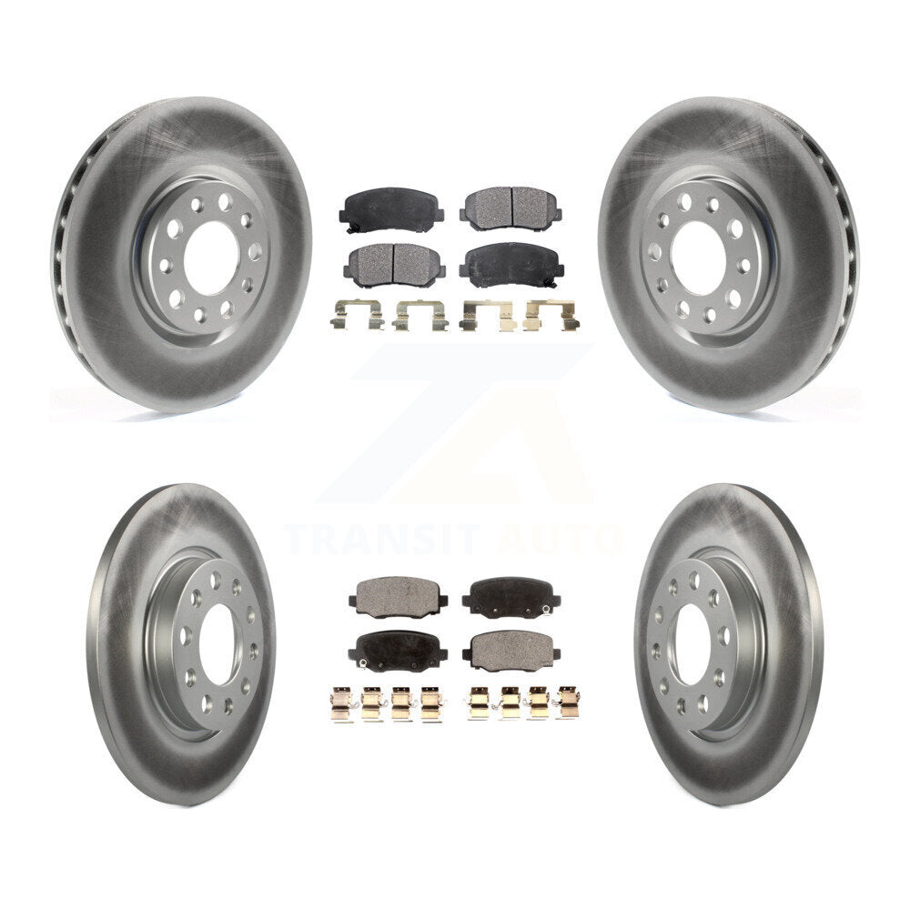 Transit Auto KGT-100798 Disc Brake Kit for 2015-2017 Chrysler 200 - Front and Rear