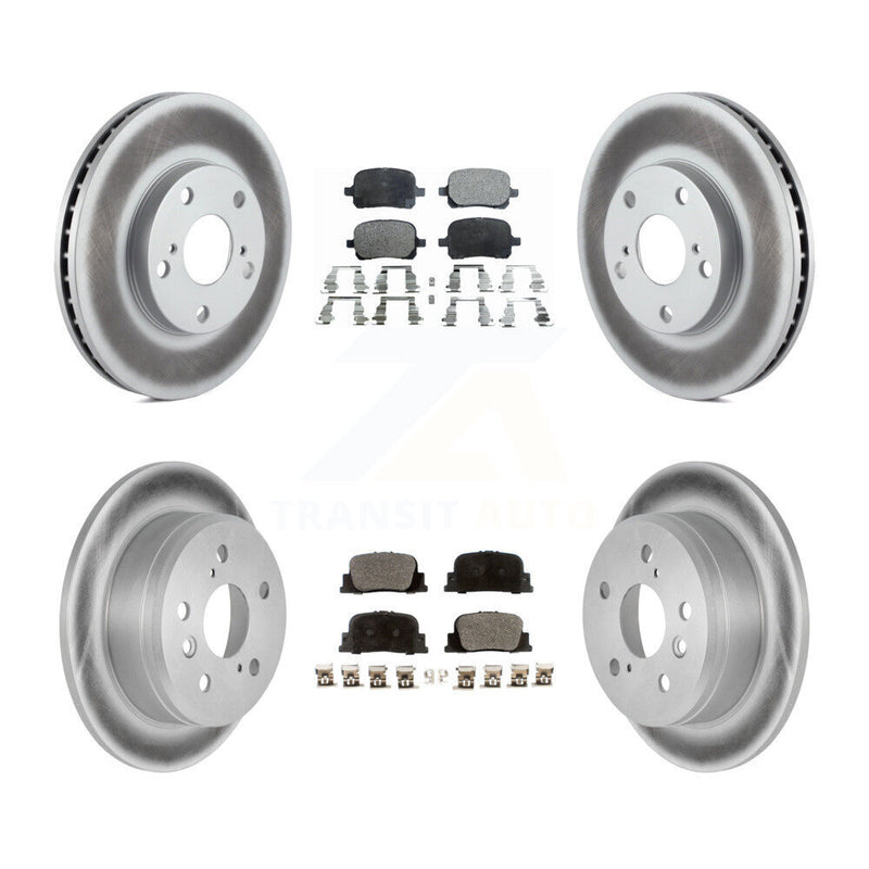 Transit Auto KGT-100806 Disc Brake Kit for 1999-2001 Lexus ES300, Toyota Camry - Front and Rear