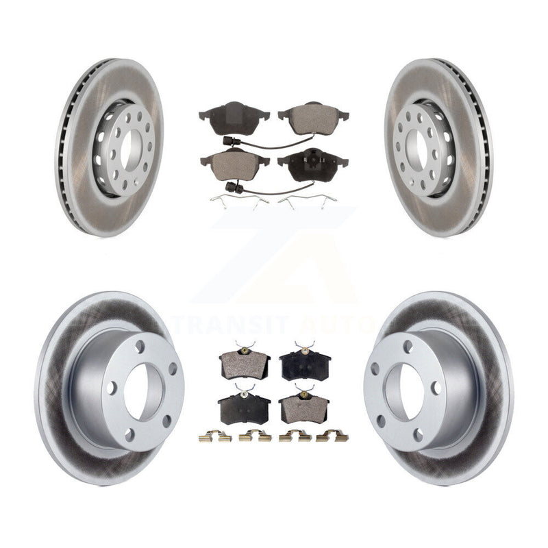 Transit Auto KGT-100812 Disc Brake Kit for 1998-1999 Audi A6 - Front and Rear