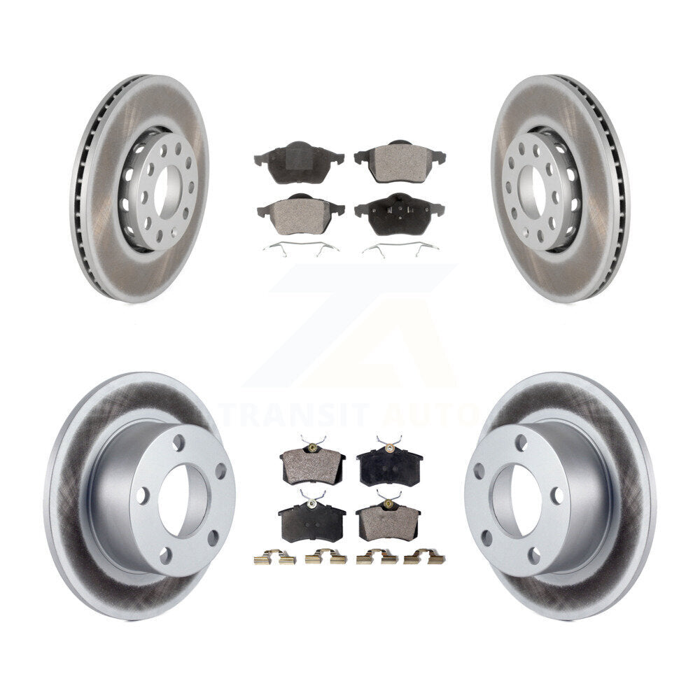 Transit Auto KGT-100813 Disc Brake Kit for 2000-2005 Volkswagen Passat, Audi A6 - Front and Rear