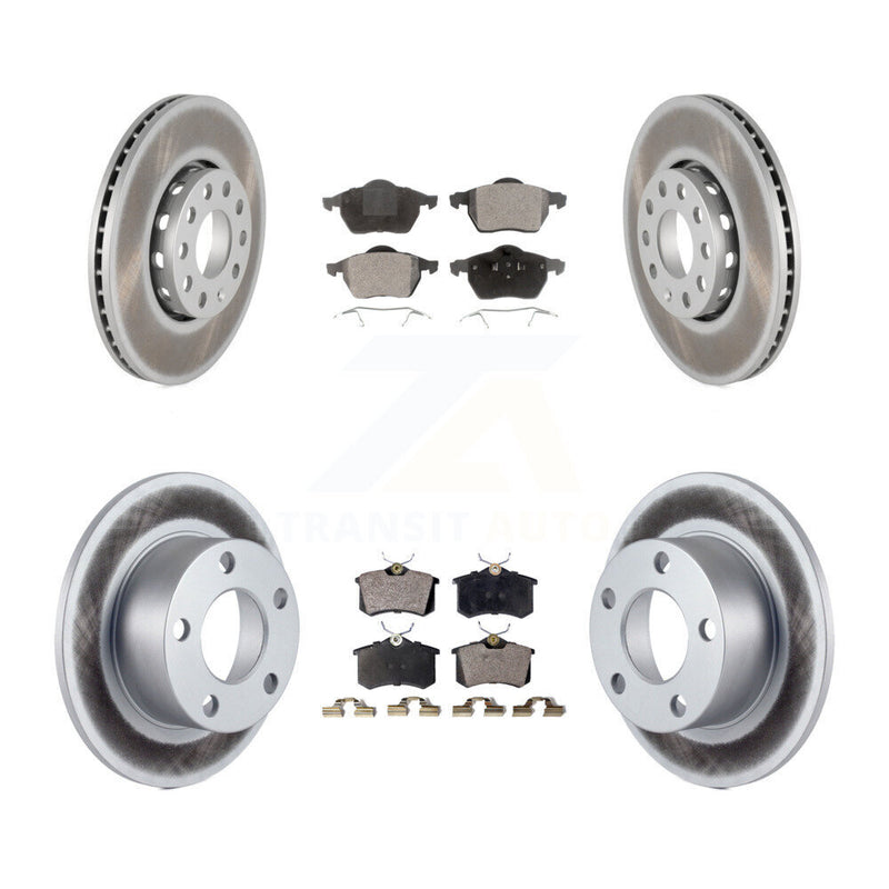 Transit Auto KGT-100813 Disc Brake Kit for 2000-2005 Volkswagen Passat, Audi A6 - Front and Rear