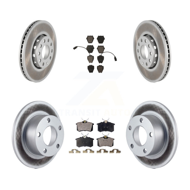 Transit Auto KGT-100823 Disc Brake Kit for 2002 Volkswagen Passat - Front and Rear