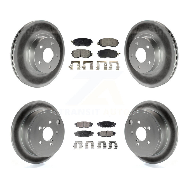 Transit Auto KGT-100825 Disc Brake Kit for 2011 Subaru Impreza - Front and Rear