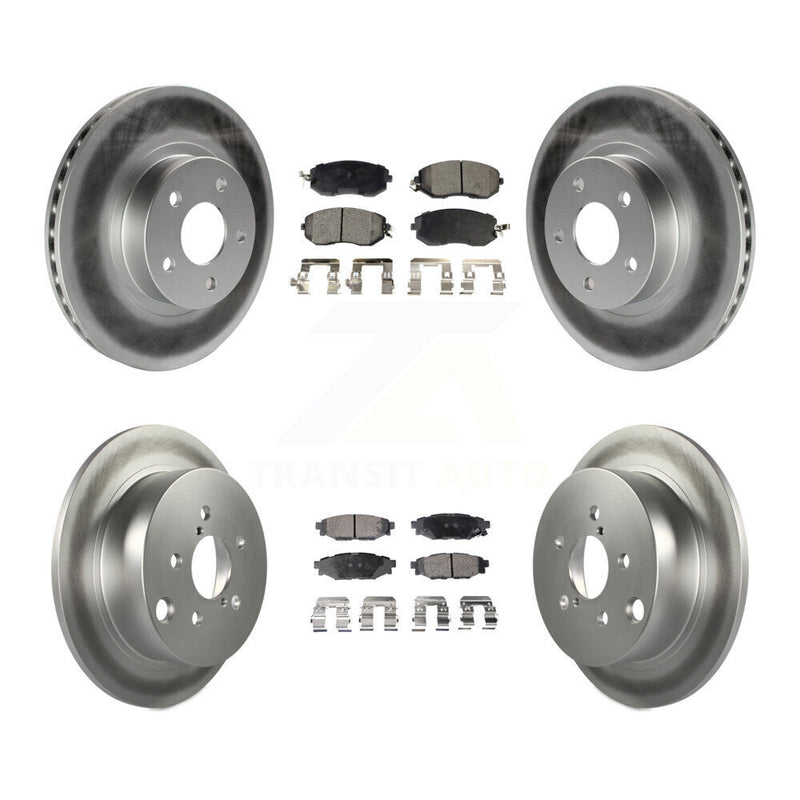 Transit Auto KGT-100826 Disc Brake Kit for 2012-2016 Subaru Impreza - Front and Rear