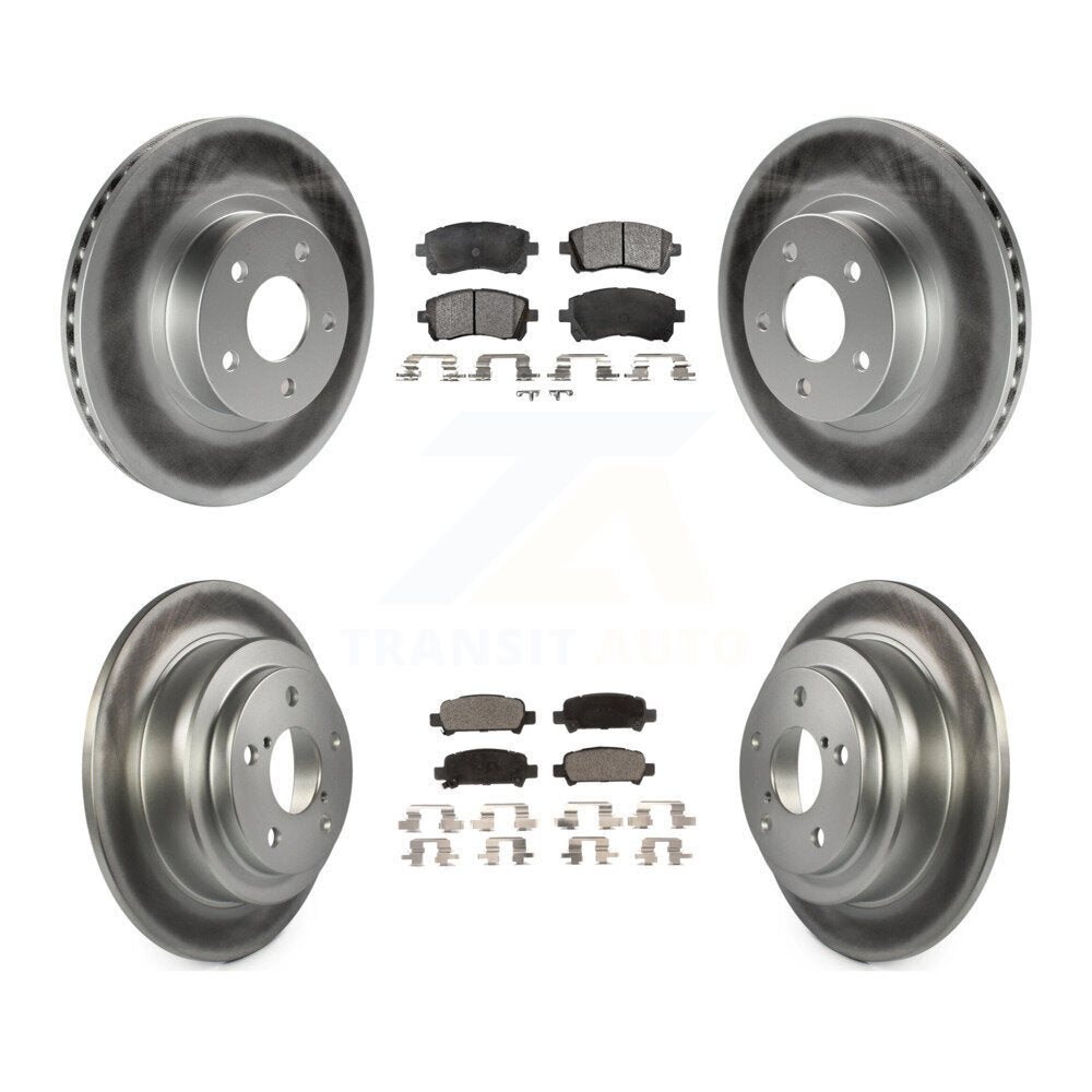 Transit Auto KGT-100828 Disc Brake Kit for 1998-2002 Subaru Impreza, Subaru Forester - Front and Rear