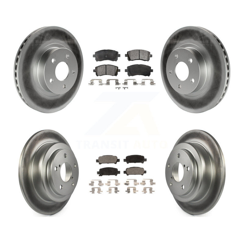 Transit Auto KGT-100828 Disc Brake Kit for 1998-2002 Subaru Impreza, Subaru Forester - Front and Rear