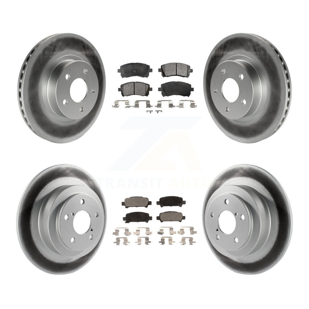 Transit Auto KGT-100829 Disc Brake Kit for 2000-2002 Subaru Legacy, Subaru Outback - Front and Rear