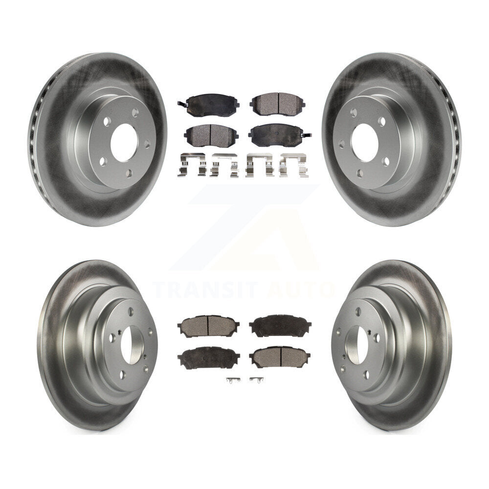 Transit Auto KGT-100830 Disc Brake Kit for 2003-2007 Saab 9-2X, Subaru Impreza - Front and Rear
