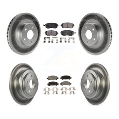 Transit Auto KGT-100831 Disc Brake Kit for 2002-2003 Subaru Impreza - Front and Rear