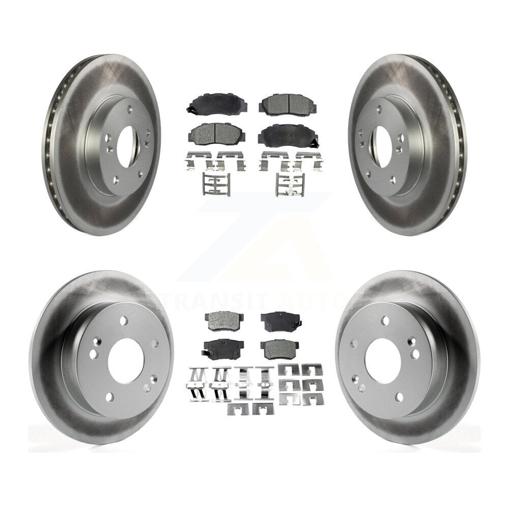 Transit Auto KGT-100838 Disc Brake Kit for 1998-2002 Honda Accord - Front and Rear
