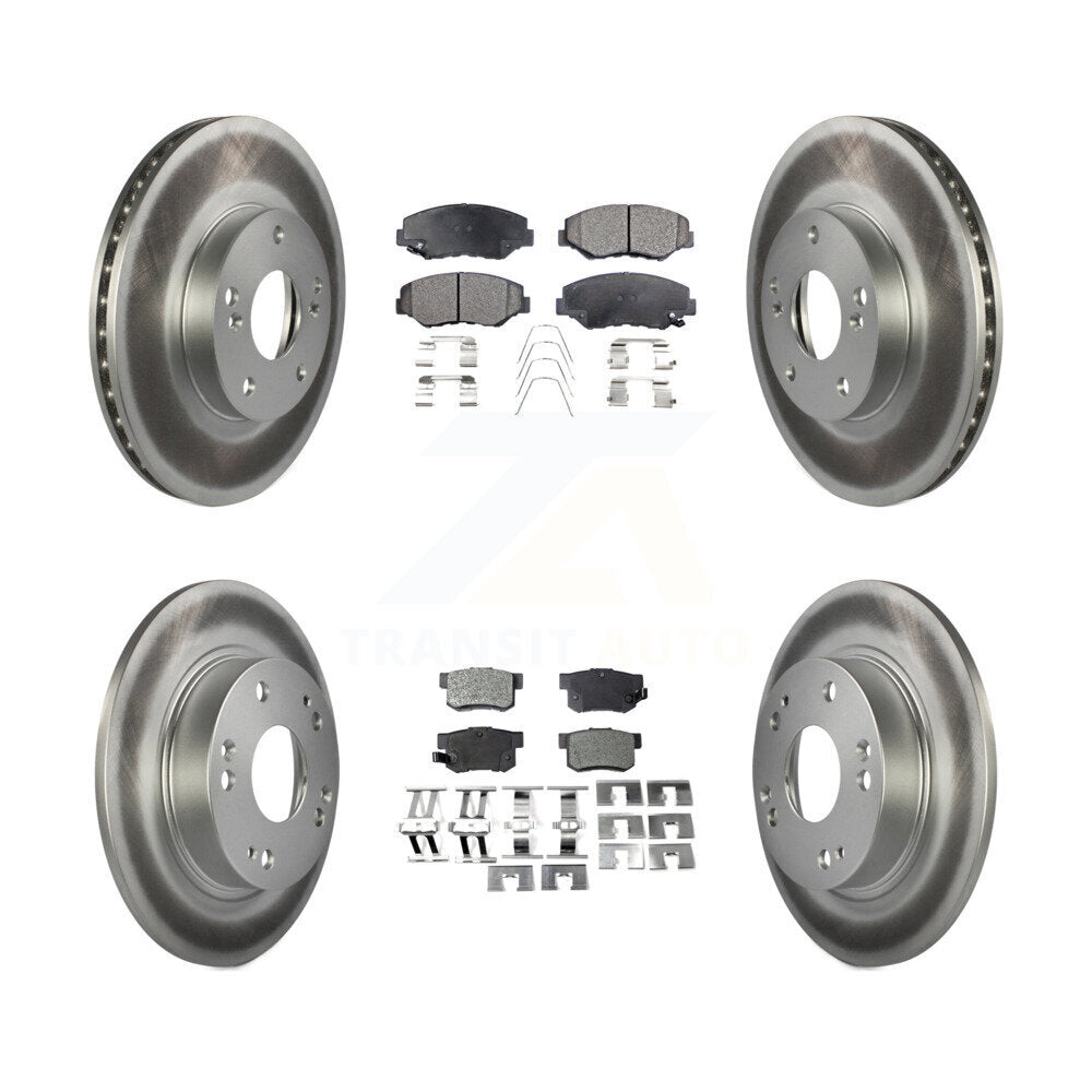 Transit Auto KGT-100842 Disc Brake Kit for 2013-2015 Honda Civic, Acura ILX - Front and Rear