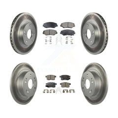 Transit Auto KGT-100843 Disc Brake Kit for 2008-2017 Honda Accord - Front and Rear