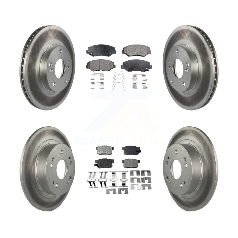 Transit Auto KGT-100844 Disc Brake Kit for 2005 Honda Accord - Front and Rear