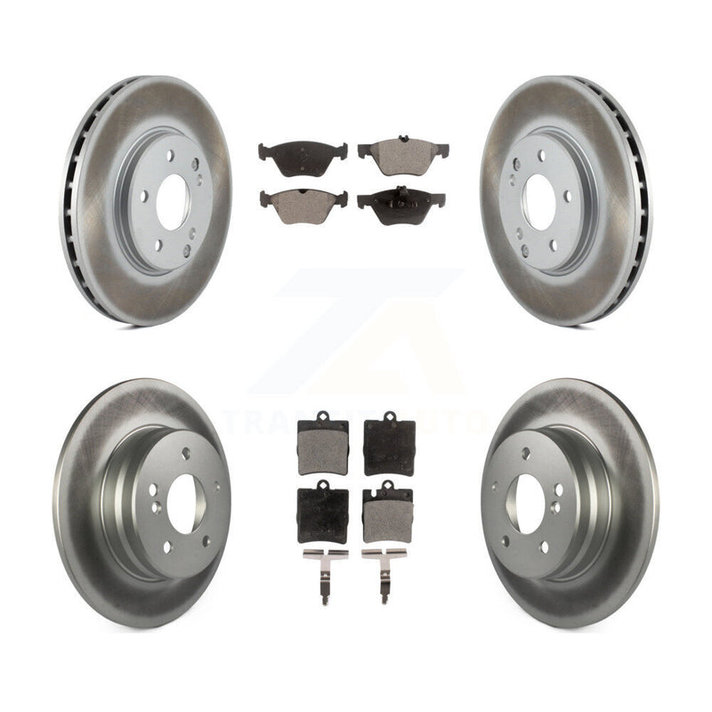 Transit Auto KGT-100847 Disc Brake Kit for 1996-2003 Mercedes-Benz CLK320, Mercedes-Benz CLK430 and More - Front and Rear