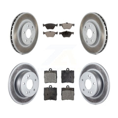 Transit Auto KGT-100848 Disc Brake Kit for 2001-2008 Chrysler Crossfire, Mercedes-Benz SLK320 - Front and Rear