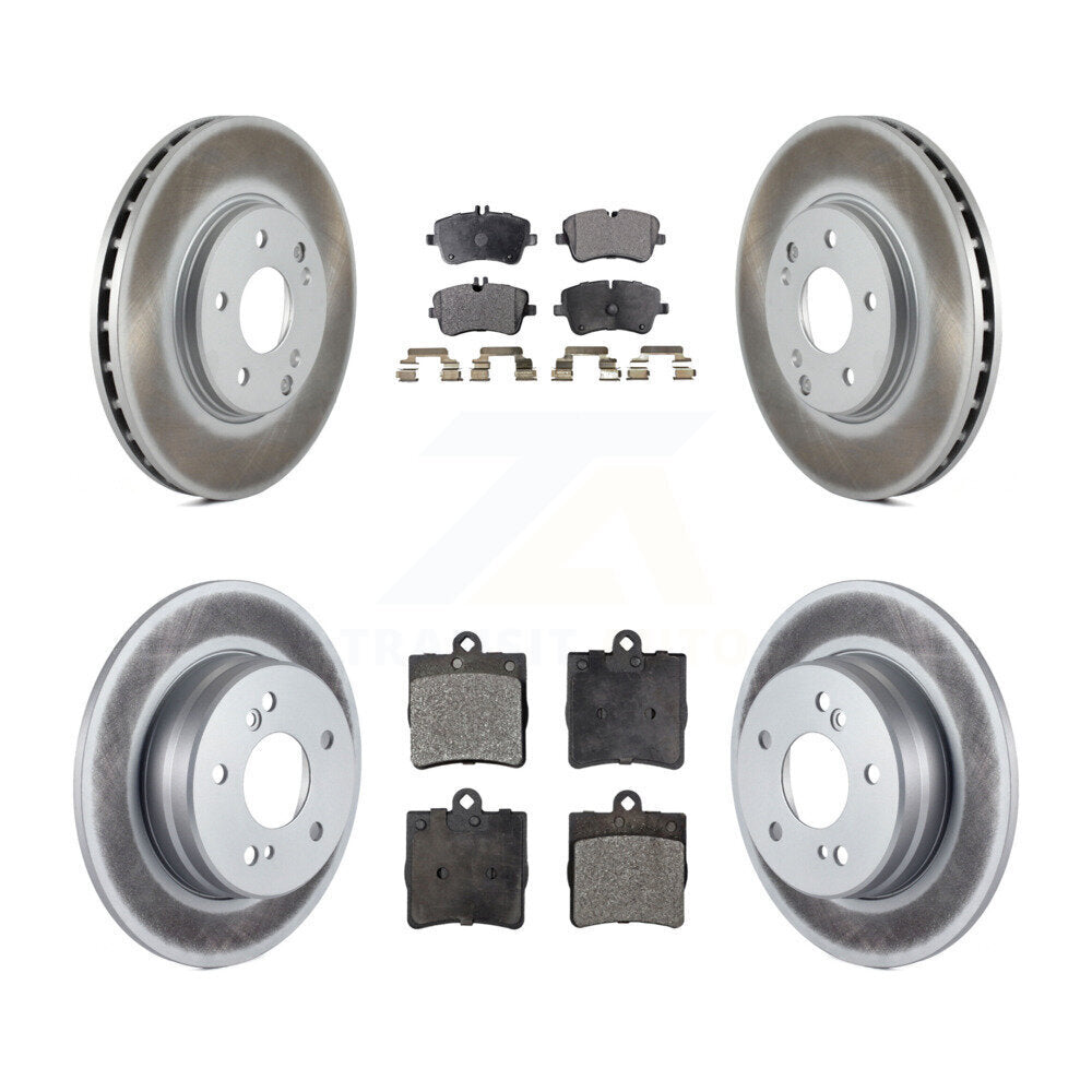 Transit Auto KGT-100850 Disc Brake Kit for 2006-2011 Mercedes-Benz SLK300, Mercedes-Benz SLK280 - Front and Rear