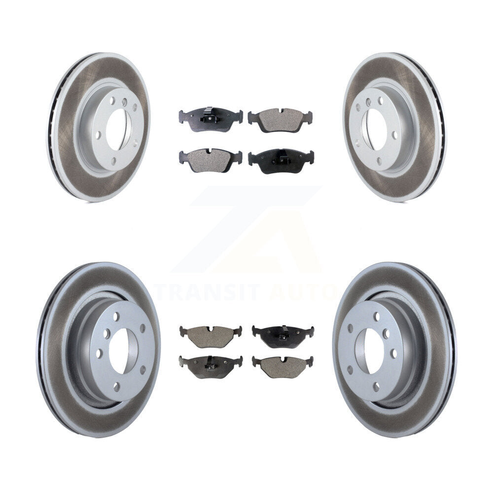 Transit Auto KGT-100852 Disc Brake Kit for 1996-1999 BMW 328i, BMW 328is - Front and Rear