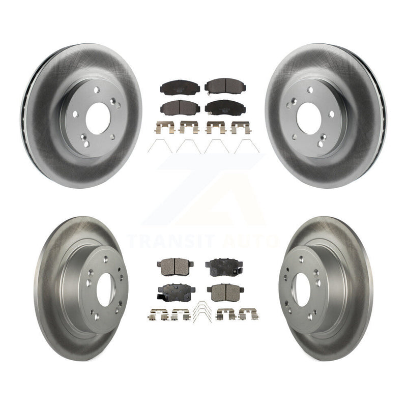 Transit Auto KGT-100854 Disc Brake Kit for 2010-2014 Honda Accord, Acura TSX - Front and Rear