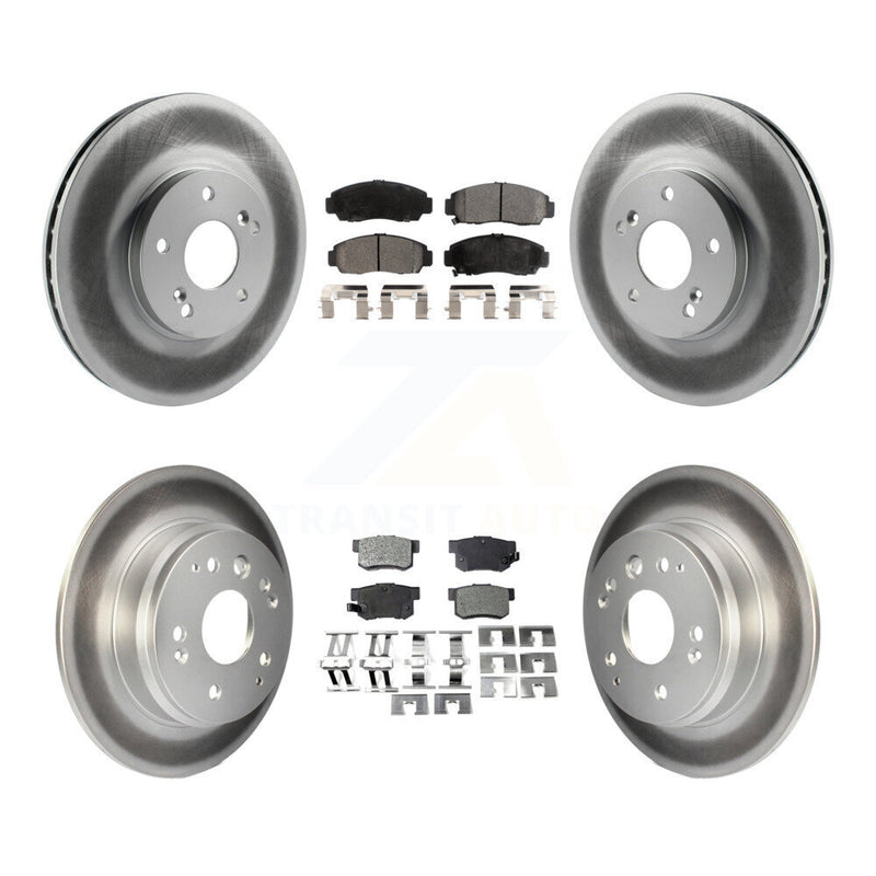 Transit Auto KGT-100856 Disc Brake Kit for 1999-2008 Acura TL - Front and Rear