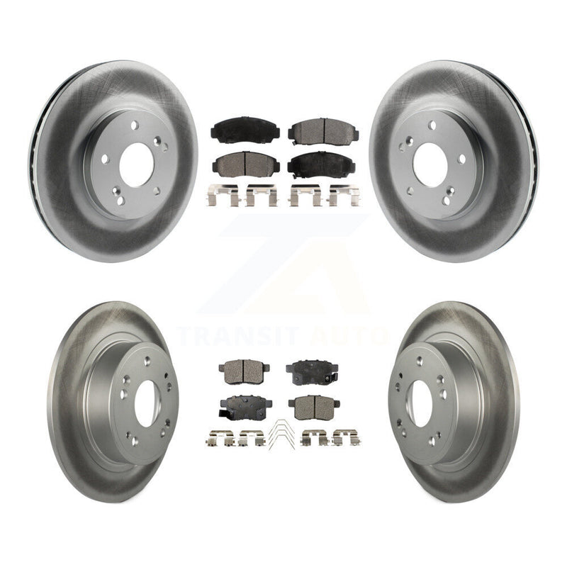 Transit Auto KGT-100857 Disc Brake Kit for 2008-2010 Acura TSX, Honda Accord - Front and Rear