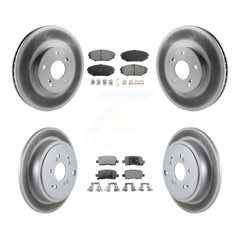 Transit Auto KGT-100858 Disc Brake Kit for 2001-2002 Acura MDX - Front and Rear