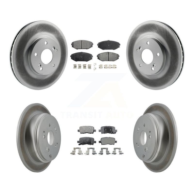 Transit Auto KGT-100859 Disc Brake Kit for 2002-2004 Honda Odyssey - Front and Rear