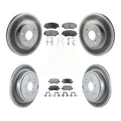 Transit Auto KGT-100861 Disc Brake Kit for 2003-2008 Honda Pilot - Front and Rear