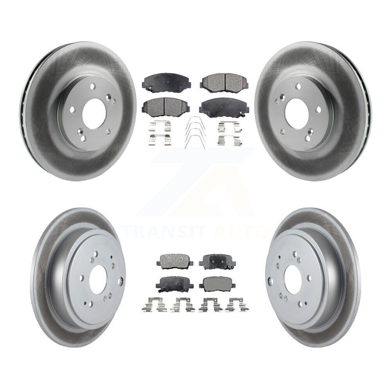 Transit Auto KGT-100861 Disc Brake Kit for 2003-2008 Honda Pilot - Front and Rear
