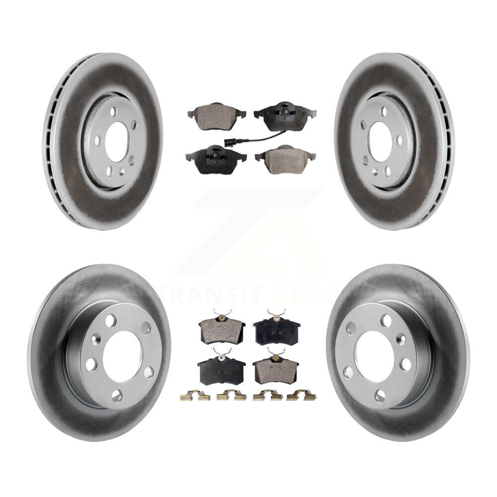 Transit Auto KGT-100862 Disc Brake Kit for 1999-2006 Volkswagen Golf, Volkswagen Jetta, Volkswagen Beetle - Front and Rear