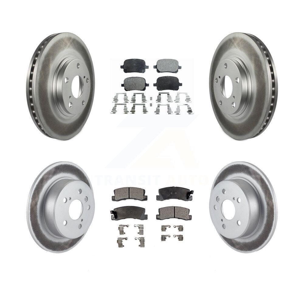 Transit Auto KGT-100865 Disc Brake Kit for 1999-2001 Lexus RX300 - Front and Rear