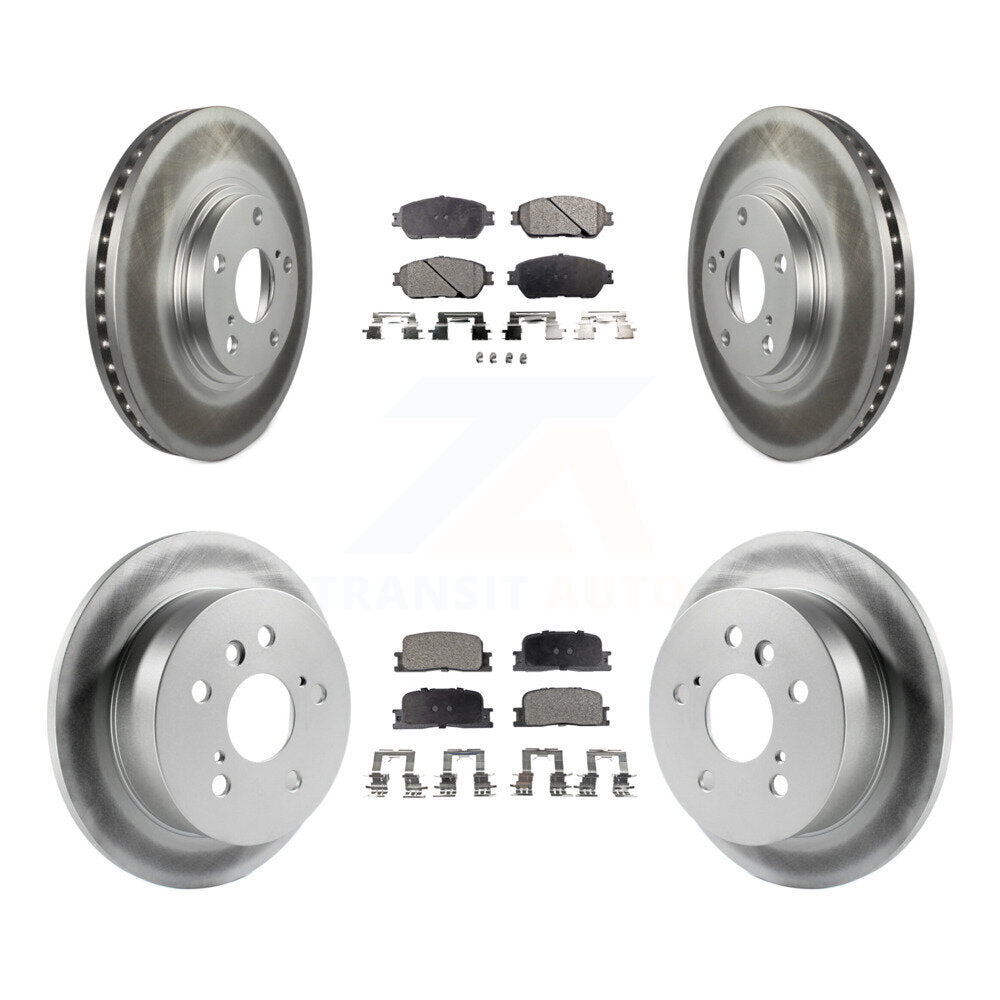 Transit Auto KGT-100866 Disc Brake Kit for 2004-2006 Lexus ES330 - Front and Rear