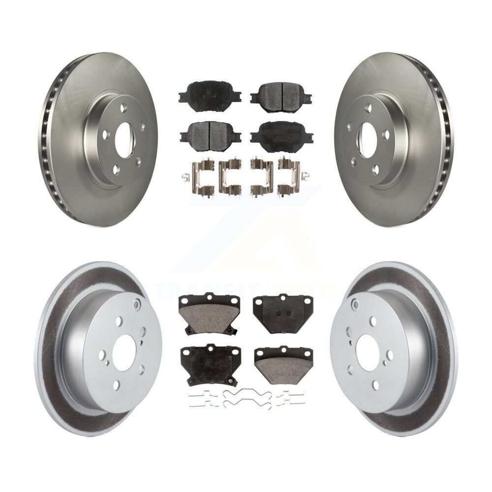 Transit Auto KGT-100868 Disc Brake Kit for 2000-2005 Toyota Celica - Front and Rear
