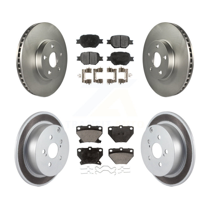 Transit Auto KGT-100868 Disc Brake Kit for 2000-2005 Toyota Celica - Front and Rear
