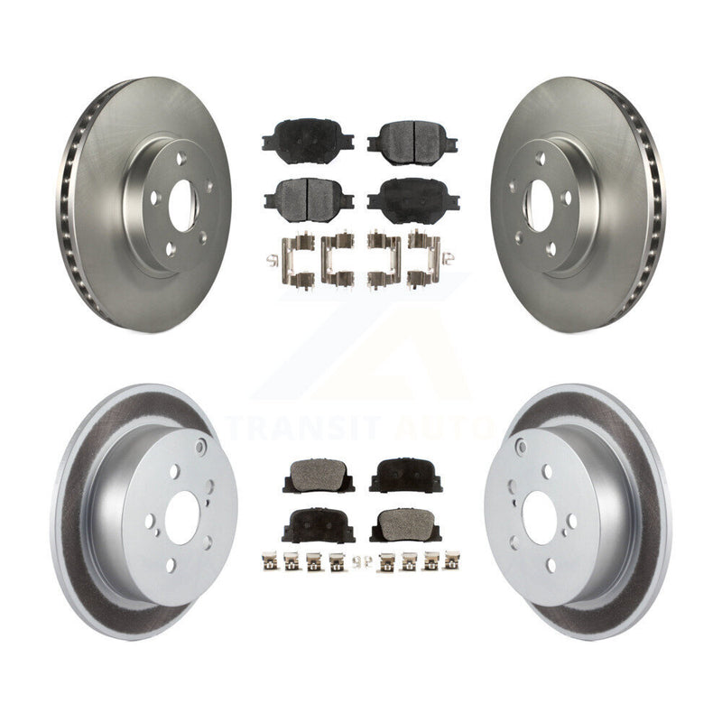 Transit Auto KGT-100869 Disc Brake Kit for 2005-2010 Scion tC - Front and Rear