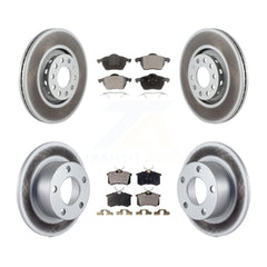 Transit Auto KGT-100871 Disc Brake Kit for 2000-2004 Audi A6 - Front and Rear