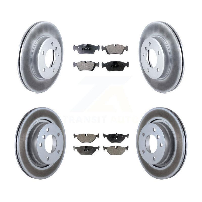 Transit Auto KGT-100876 Disc Brake Kit for 1998-2006 BMW 325Ci, BMW 325i and More - Front and Rear