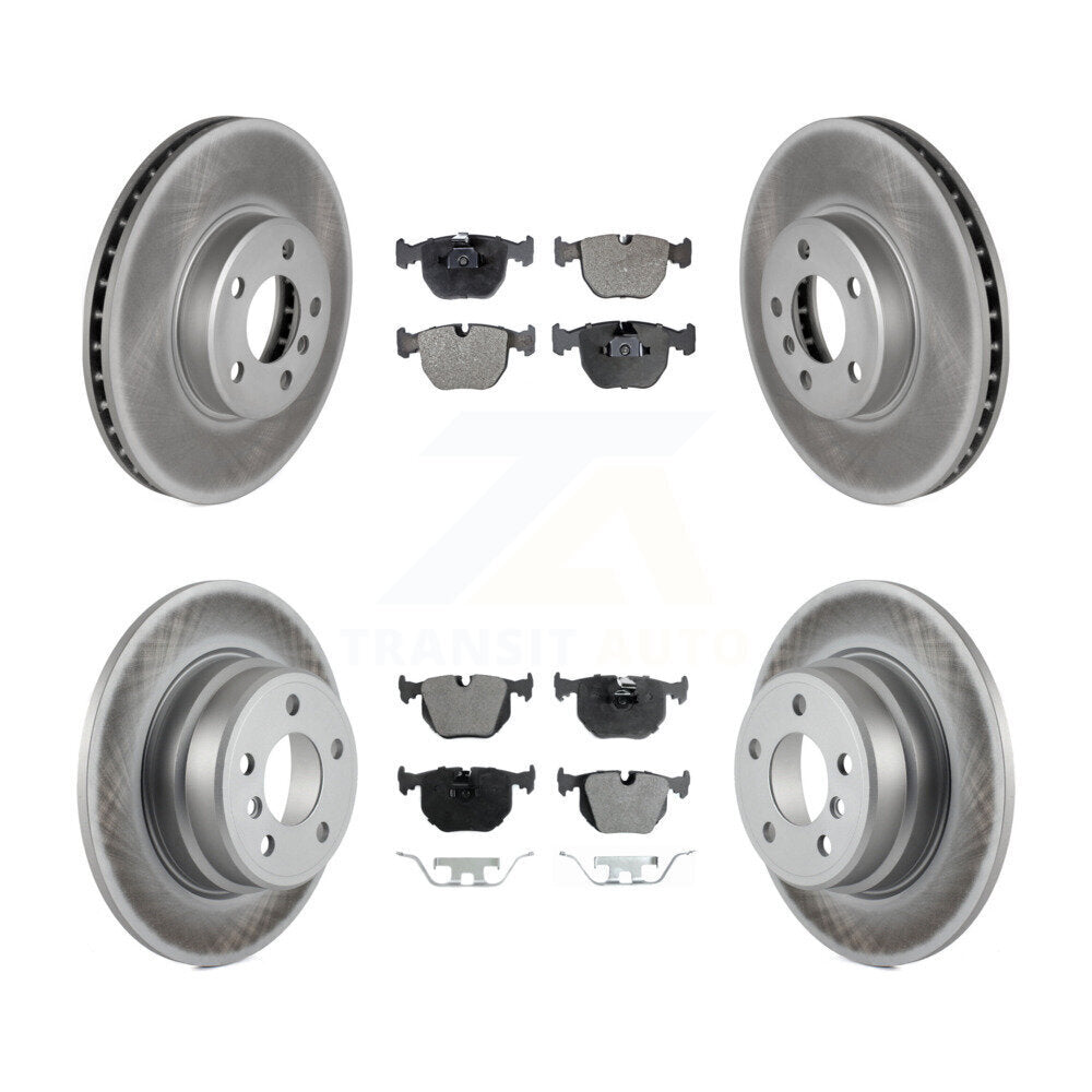 Transit Auto KGT-100877 Disc Brake Kit for 2000-2006 BMW X5 - Front and Rear