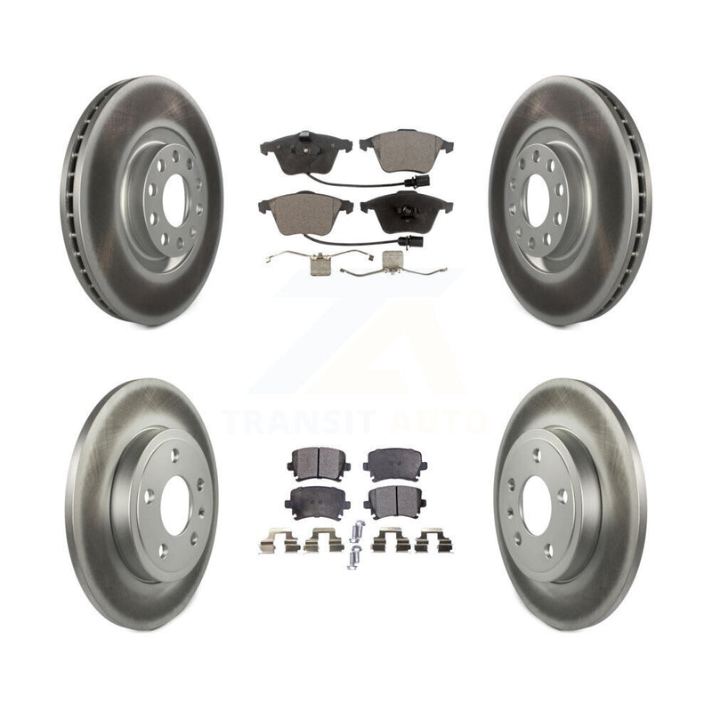 Transit Auto KGT-100878 Disc Brake Kit for 2007-2009 Audi A4, Audi A4 Quattro - Front and Rear