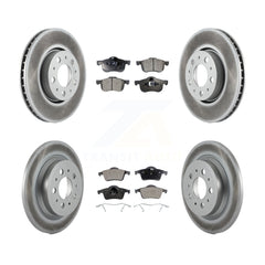 Transit Auto KGT-100879 Disc Brake Kit for 1999-2009 Volvo S60, Volvo S80 and More - Front and Rear