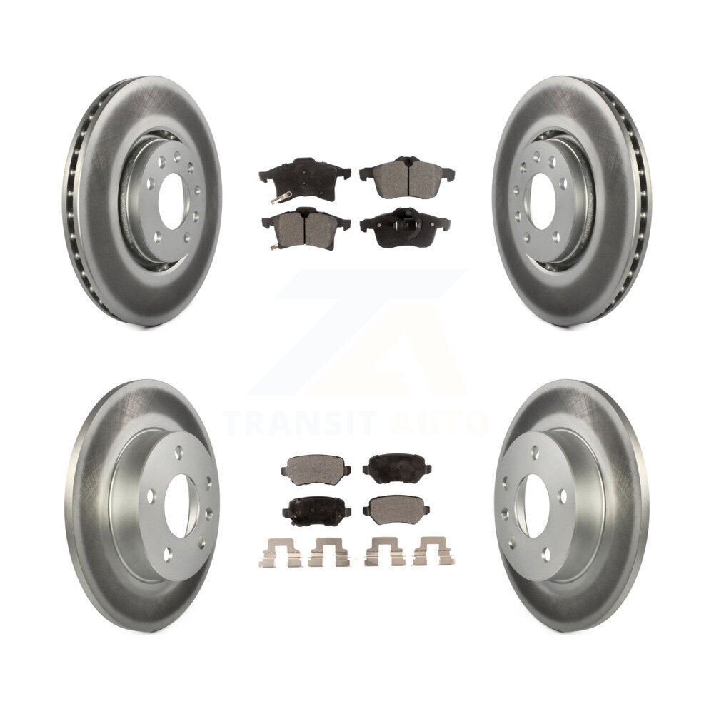 Transit Auto KGT-100881 Disc Brake Kit for 2008-2009 Saturn Astra - Front and Rear