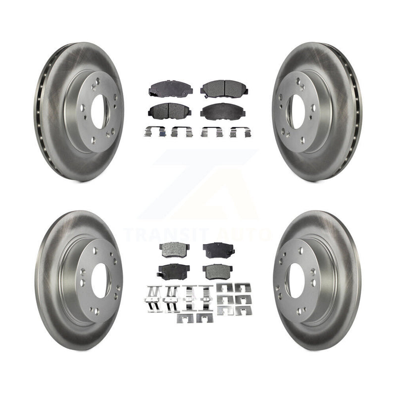 Transit Auto KGT-100883 Disc Brake Kit for 2006-2011 Honda Civic - Front and Rear