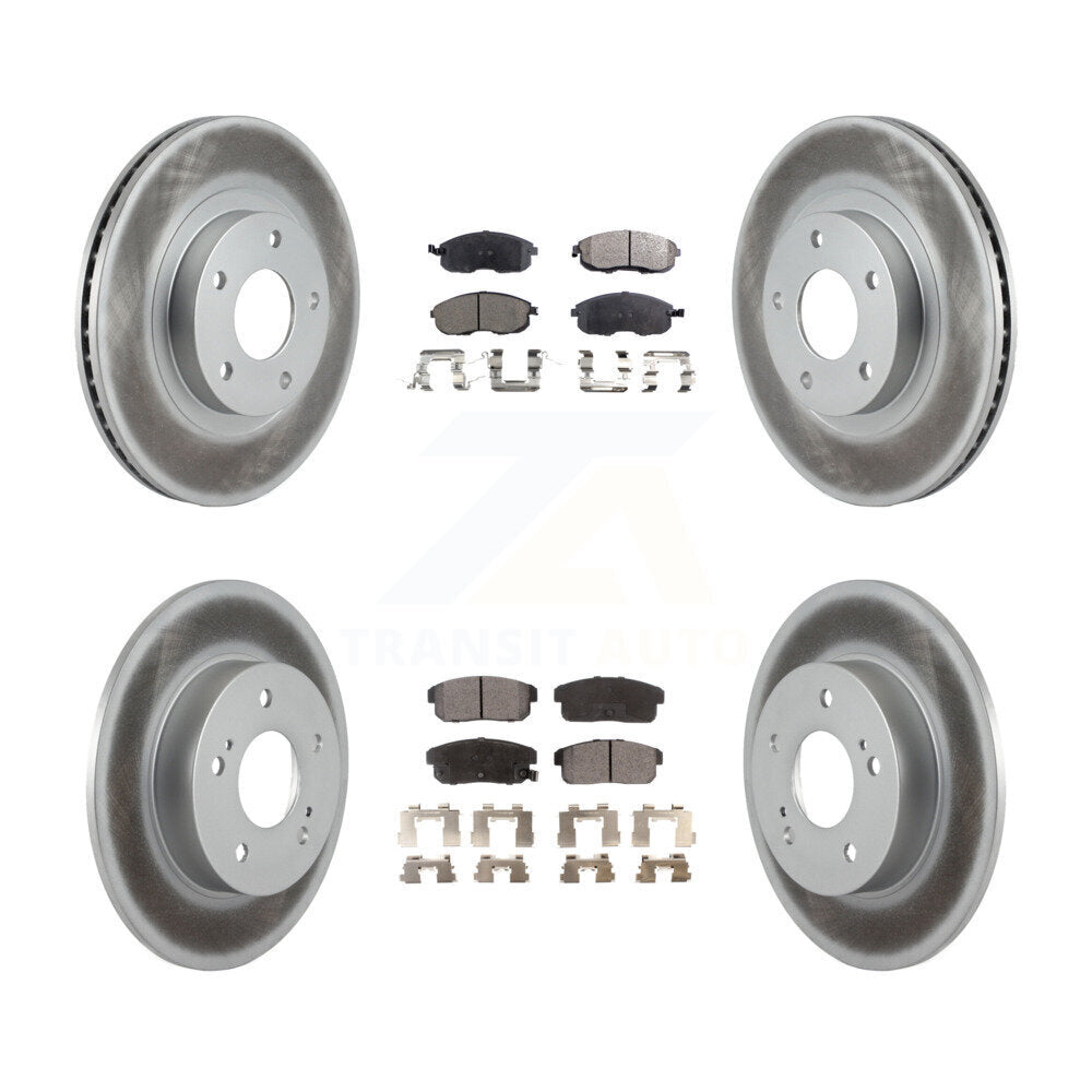 Transit Auto KGT-100888 Disc Brake Kit for 2002-2004 INFINITI I35, Nissan Maxima - Front and Rear