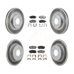 Transit Auto KGT-100888 Disc Brake Kit for 2002-2004 INFINITI I35, Nissan Maxima - Front and Rear
