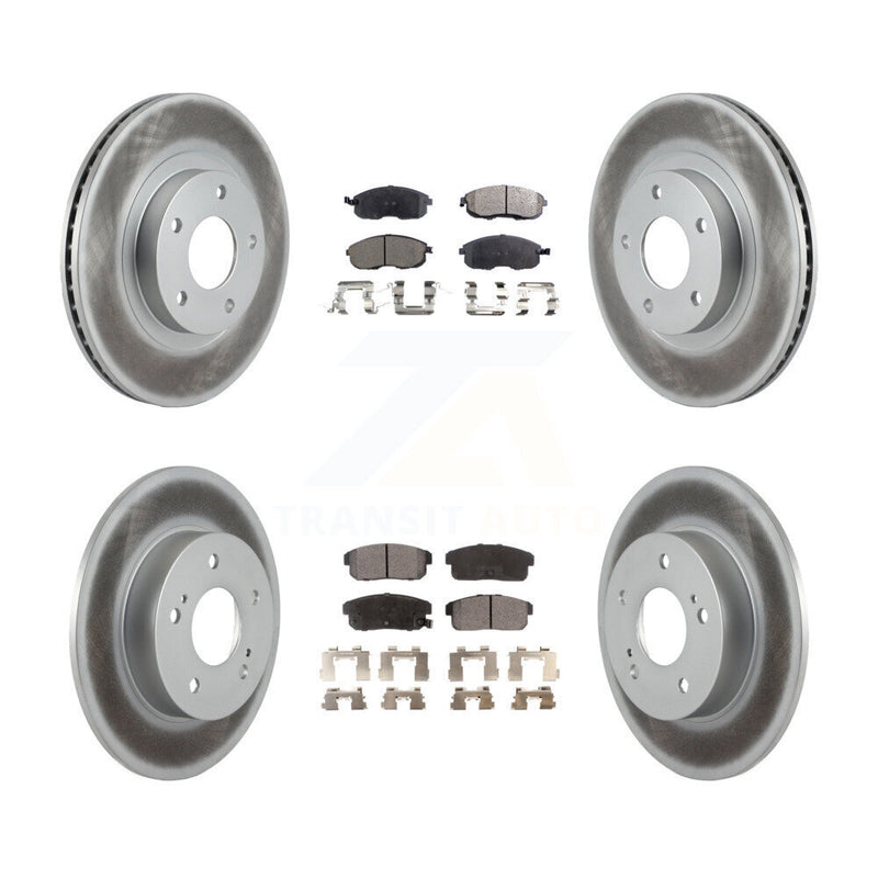 Transit Auto KGT-100888 Disc Brake Kit for 2002-2004 INFINITI I35, Nissan Maxima - Front and Rear