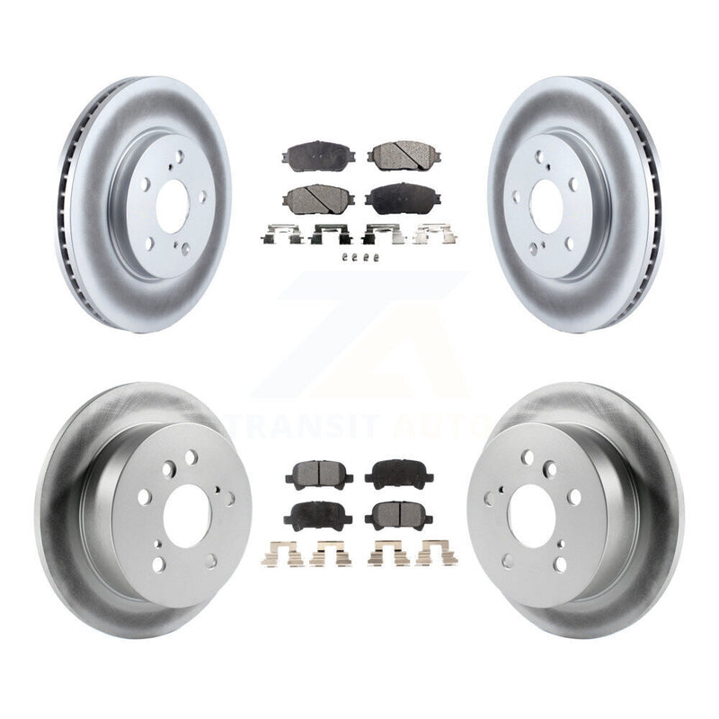 Transit Auto KGT-100890 Disc Brake Kit for 2004-2008 Toyota Avalon, Toyota Solara - Front and Rear