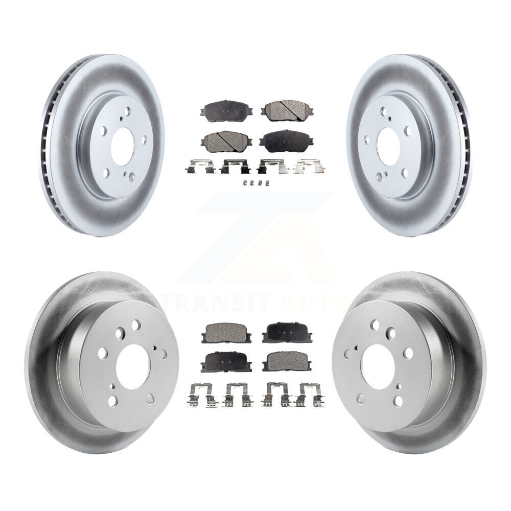 Transit Auto KGT-100891 Disc Brake Kit for 2002-2003 Lexus ES300 - Front and Rear