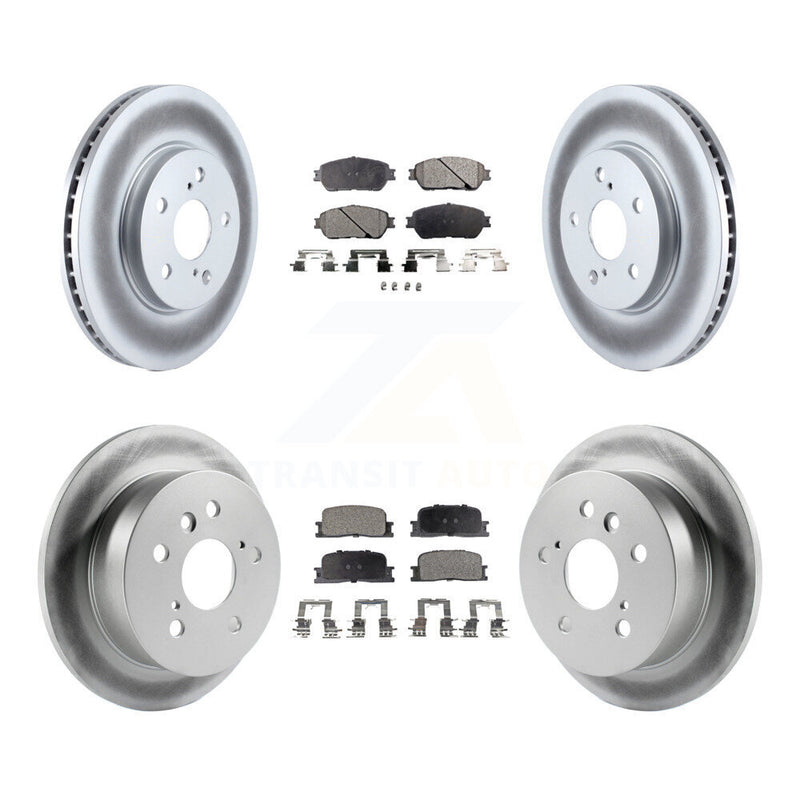 Transit Auto KGT-100891 Disc Brake Kit for 2002-2003 Lexus ES300 - Front and Rear