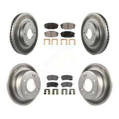 Transit Auto KGT-100894 Disc Brake Kit for 2009-2012 Hyundai Elantra - Front and Rear